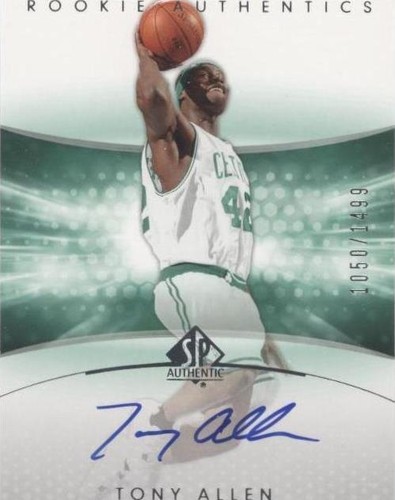 2004-05 SP Authentic - Tony Allen #163