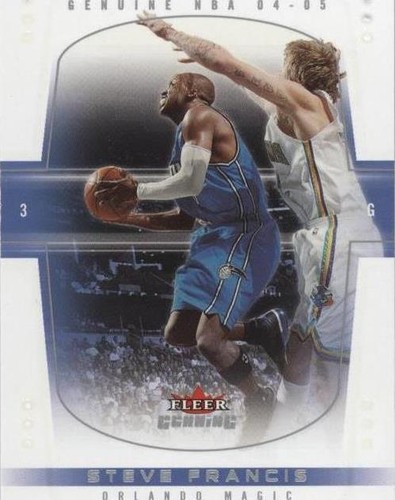 2004-05 Fleer Genuine - Steve Francis #32