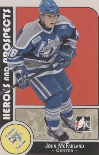 2008-09 In the Game Heroes and Prospects - John Mcfarland #52