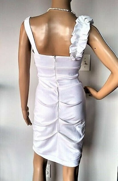 Xscape White Formal Dress