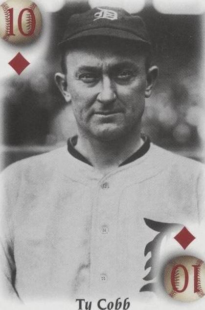2000 U.S. Playing Card All-Century Team - Ty Cobb #10D