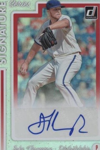 2017 Panini Donruss - Jake Thompson #SS-JT