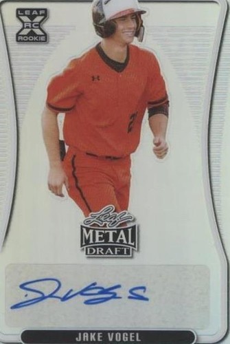 2020 Leaf Metal Draft - Jake Vogel #BA-JV1