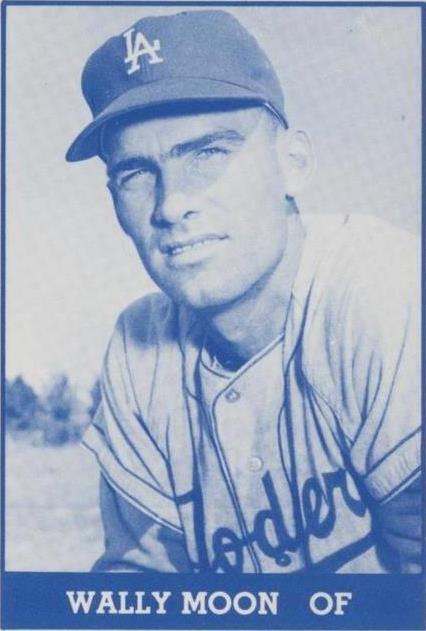 1980 TCMA 1959 Los Angeles Dodgers чемпионы мира - Уолли Мун #1980-017