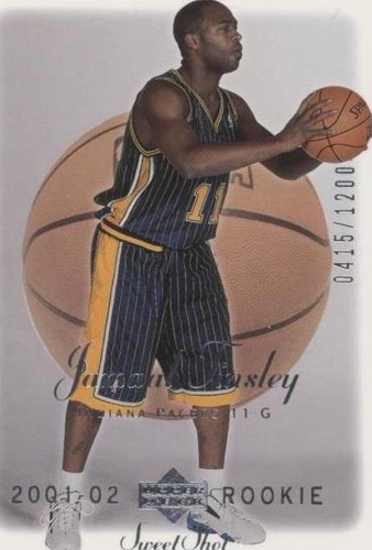2001-02 Upper Deck Sweet Shot - Jamaal Tinsley #97