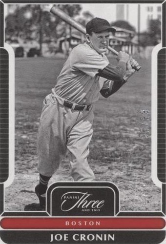 2023 Panini Three and Two - Joe Cronin #12