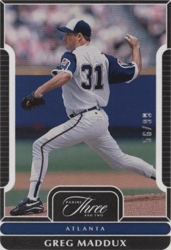 2023 Panini Three and Two - Greg Maddux #81
