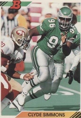 1992 Bowman Clyde Simmons #95