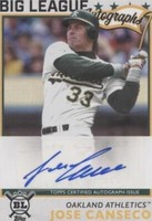2020 Topps Big League - Jose Canseco #BLA-JC
