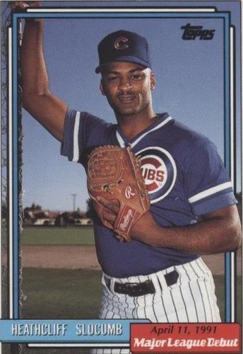 1991-92 Topps Major League Debut 1991 - Heathcliff Slocumb #164