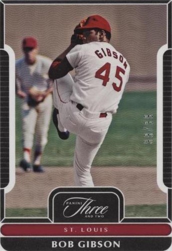 2023 Panini Three and Two - Bob Gibson #7