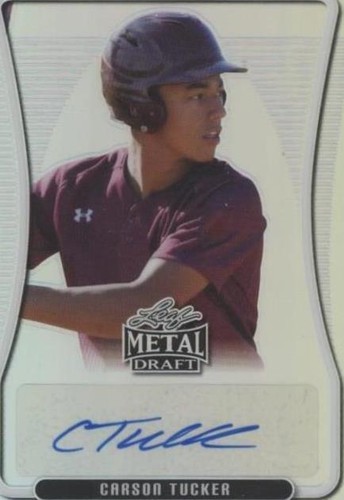 2020 Leaf Metal Draft - Carson Tucker #BAP-CT1