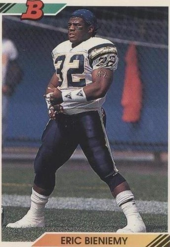 1992 Bowman Eric Bieniemy #398