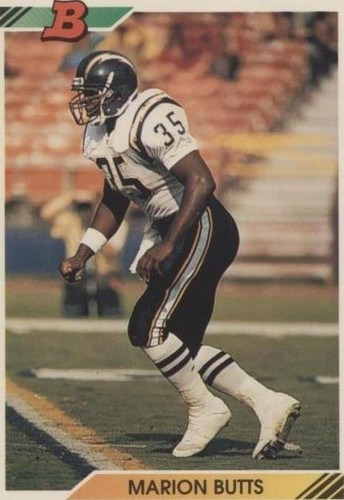 1992 Bowman Marion Butts #102