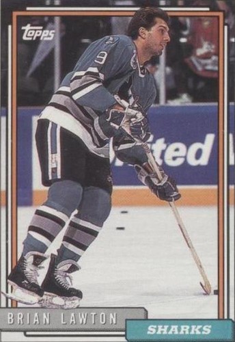 1992-93 Topps - Brian Lawton #435