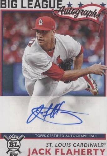 2020 Topps Big League - Jack Flaherty #BLA-JF