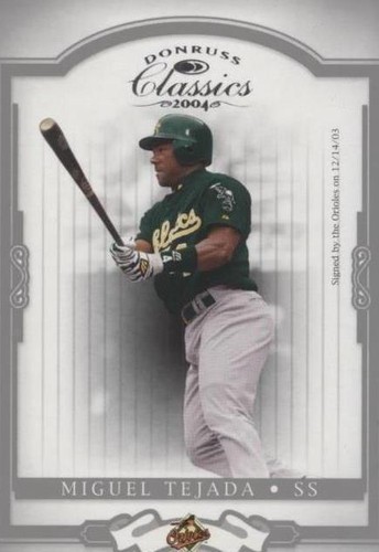 2004 Donruss Classics - Miguel Tejada #136
