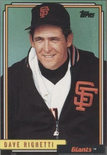 1992 Topps - Dave Righetti #35