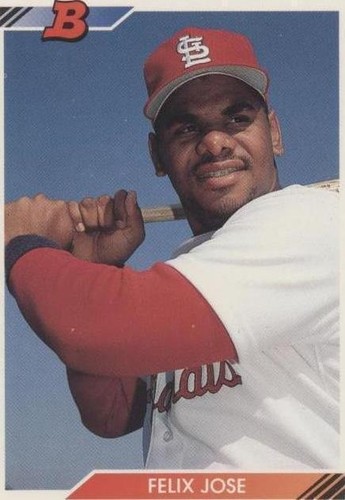 1992 Bowman - Felix Jose #176