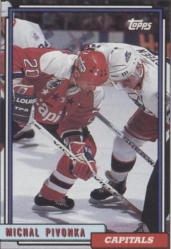1992-93 Topps - Michal Pivonka #107
