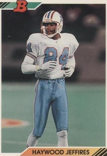1992 Bowman Haywood Jeffires #424