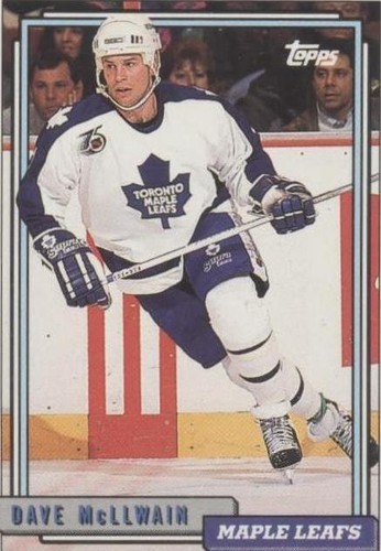 1992-93 Topps - Dave McLlwain #393