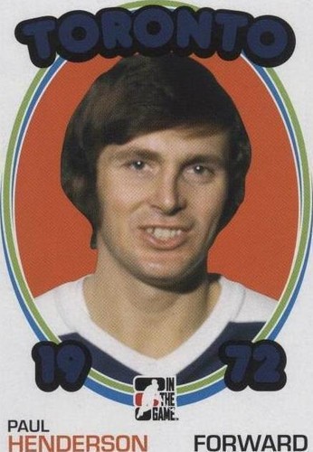 2009-10 In the Game 1972 The Year in Hockey - Paul Henderson #25