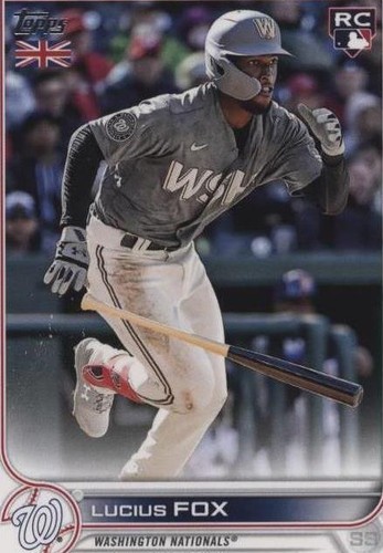 2022 Topps UK Edition - Lucius Fox #180