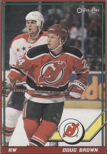 1991-92 O-Pee-Chee - Doug Brown #42