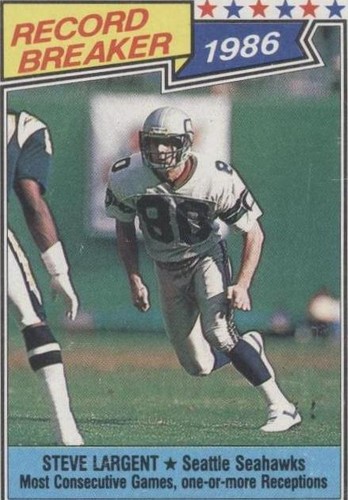 1987 Topps Steve Largent #5