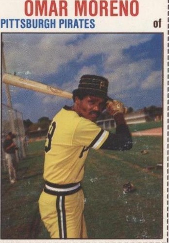 1979 Hostess All-Star Team - Omar Moreno #12