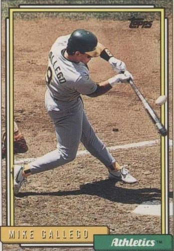 1992 Topps - Mike Gallego #76