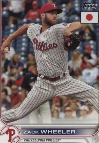 2022 Topps Japan Edition - Zack Wheeler #188