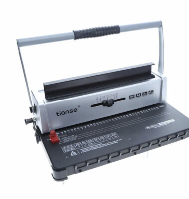TIANSE Wire Binding Machine - 3/8'' Wire Binding Ring BM-W1213 OPEN BOX
