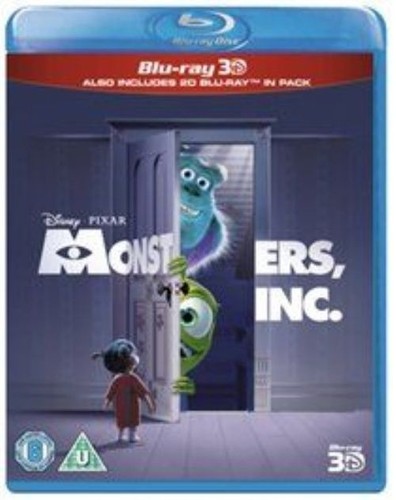Monsters, Inc. Walt Disney Studios 3D DVDs & Blu-rays