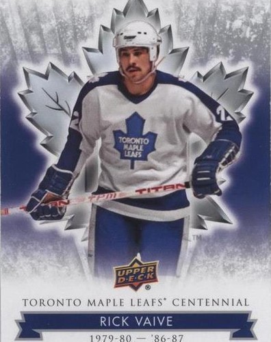 2017 Upper Deck Toronto Maple Leafs Centennial - Rick Vaive #1