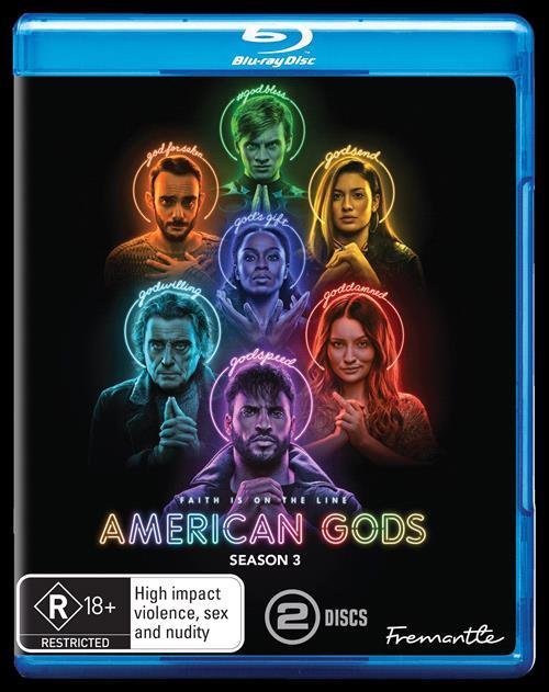 American Gods Season (Blu-ray, 2019) for sale online