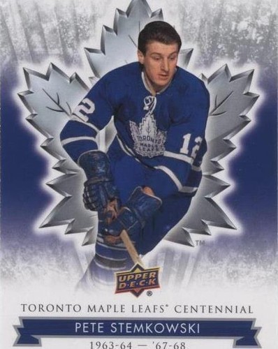 2017 Upper Deck Toronto Maple Leafs Centennial - Pete Stemkowski #66