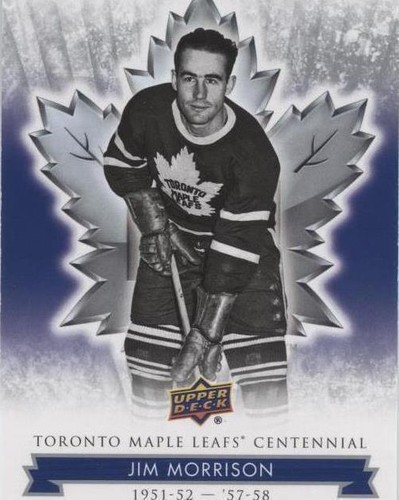 2017 Upper Deck Toronto Maple Leafs Centennial - Jim Morrison #51