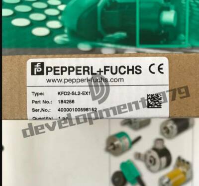 One New Pepperl+Fuchs KFD2-SL2-EX1 safety barrier