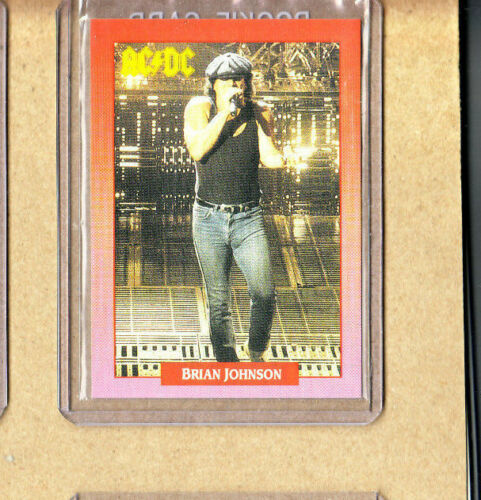 AC/DC-Trading Card-Brian Johnson-#112-Official Licensed-Authentic-BROCKUM-Mint
