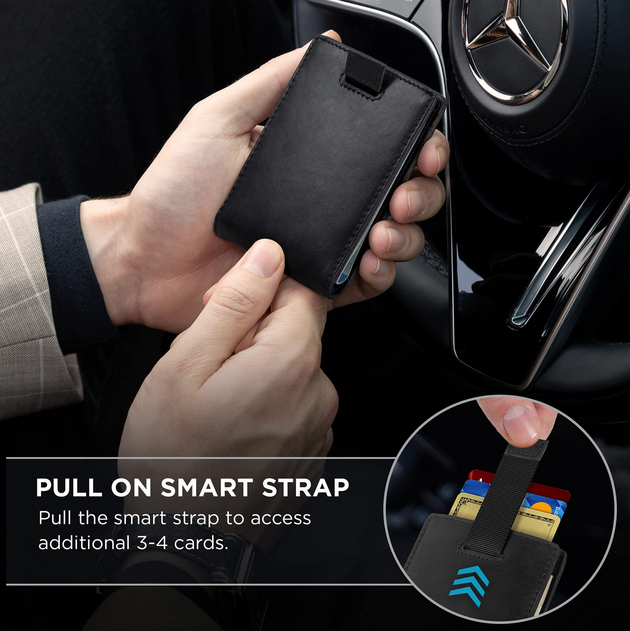 Slim Wallets For Men With Money Clip Bifold Wallet RFID Card Holder Mens Wallets