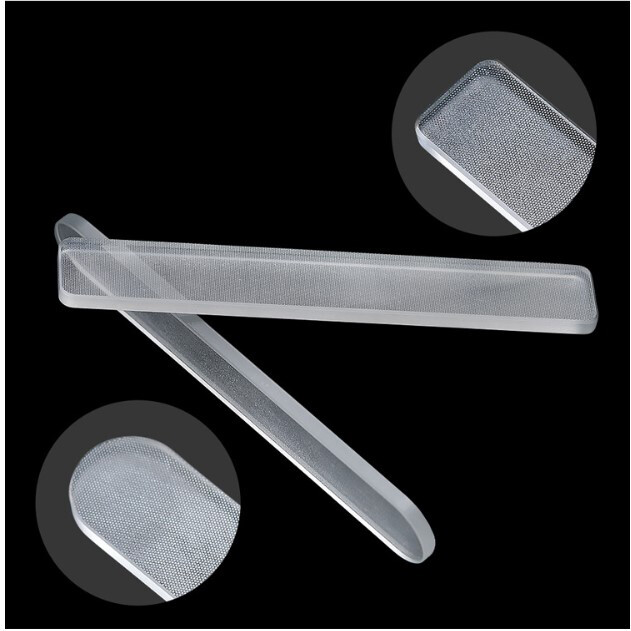 Nano Glass Crystal Nail File Polisher Shiner Fingernail Buffer Manicure Tool  A