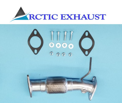 FITS: 09-10 KIA OPTIMA 2.4L FRONT FLEX PIPE DIRECT-FIT
