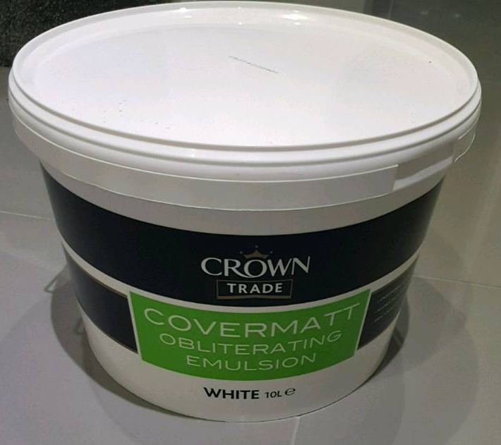 Crown Covermatt Emulsion brand new. in Merthyr Tydfil Gumtree