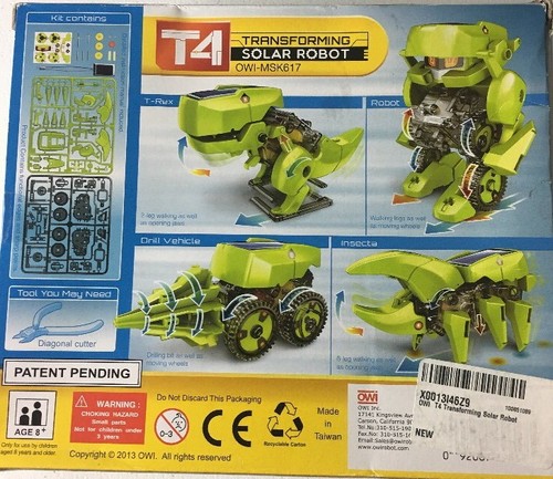 OWI  T4 Transforming Solar Robot