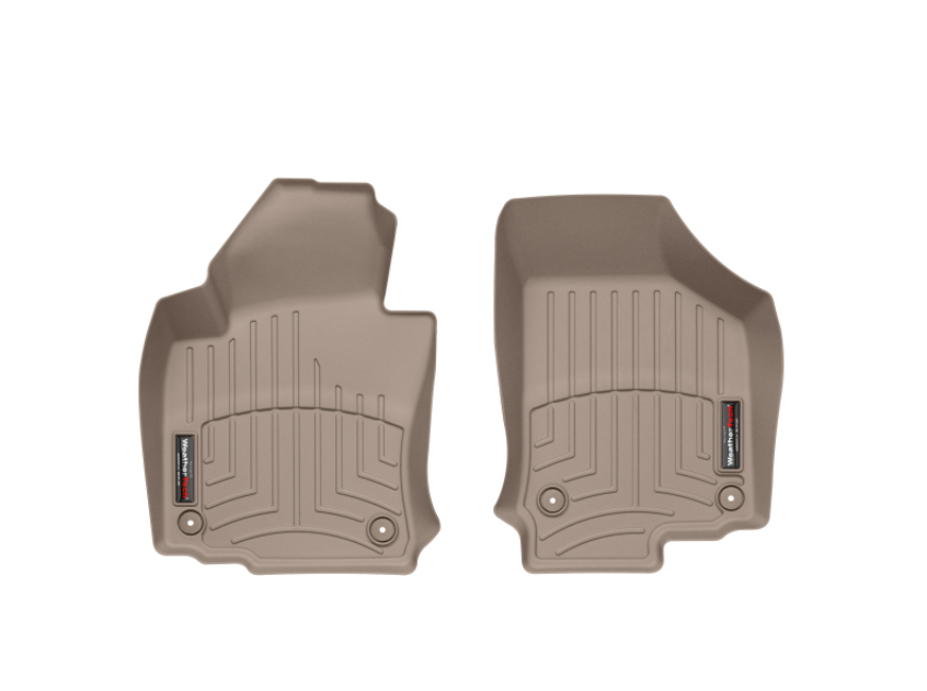 WeatherTech Floor Mats FloorLiner for VW Eos/Golf/Jetta/Rabbit- 1st Row - Tan