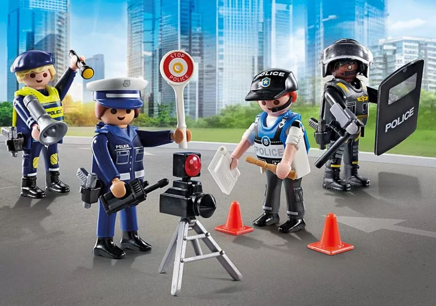 playmobil プレイモービル CITY ACTION 白バイ警官 ４個 playmobil プレイモービル CITY ACTION 白バイ警官 4個 - メルカリ