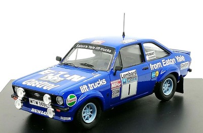 TROFEU - FORD Escort MK II #1 1ère au Rallye R.A.C. 1979 H.MIKKOLA / A.HERTZ ...