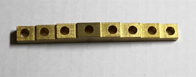 Brass Step Block for Bushing Escape Wheel Bridges